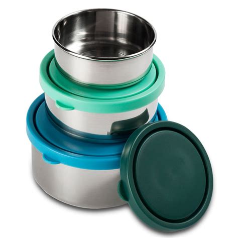 reusable metal lunch containers